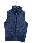 Vorschaubild 1 von Steppweste Damen Blau Gesteppt Übergangsweste Freizeit Gr. 38 M