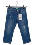 Vorschaubild 1 von Ripped Jeans Kinder Gr. 104 Blau Baumwolle Casual