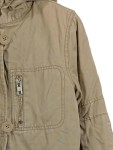 Vorschaubild 2 von Parka Damen Jacke Baumwolle Kapuze Beige Gr. 36 S Freizeit