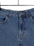 Vorschaubild 2 von Cargohose Kinder Blau Gr. 122 Baumwolle Casual Alltag
