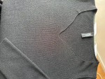 Vorschaubild 2 von Pullover Damen Klassisch Rippstrick Viskose Schwarz Gr. 40 L