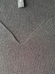 Vorschaubild 5 von Pullover Damen Klassisch Rippstrick Viskose Schwarz Gr. 40 L