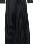 Vorschaubild 3 von Strickkleid Damen Maxi Elegant Business Rollkragen Schwarz 38/M