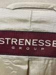 Vorschaubild 4 von Blazer Damen Gr. 44/XXL Beige Schurwolle Uni Business Langarm Knopf