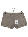Vorschaubild 1 von Damen Shorts Baumwolle Stretch Beige Gr. 38 Freizeit Casual