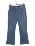 Vorschaubild 1 von Damen Jeans Bootcut Hose Blau Baumwolle Stretch Gr. W33/L30