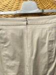 Vorschaubild 3 von Bleistiftrock Damen Business Baumwolle Stretch Beige Gr. 44/XXL