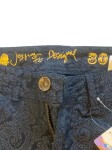 Vorschaubild 5 von Damen Stoffhose Paisley Baumwolle Stretch Blau Gr. W30/38/M