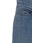 Vorschaubild 4 von Damen Jeans Bootcut Hose Blau Baumwolle Stretch Gr. W33/L30