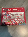 Vorschaubild 3 von Disney Cars 3 in 1 Spielesammlung Memo Domino Lotto Kinder Spiel