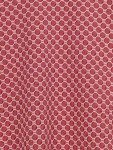 Vorschaubild 4 von Damen Shirt Langarm Strukturmuster Rot Gr. 42 XL Casual Oberteil