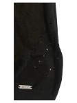 Vorschaubild 5 von Damen Pullover Gr. 34/XS Schwarz Rollkragen Cut-Out Lochmuster Viskose