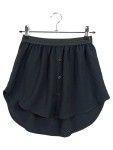 Vorschaubild 1 von Damen Unterrock Schwarz Gr. S/M Knopfleiste Elastisch