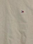 Vorschaubild 4 von Pullover Herren V-Ausschnitt Gr. M Beige Baumwolle Basic Logo