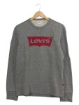 Vorschaubild 1 von Sweatshirt Herren Gr. 46/S Grau Logo-Print Baumwolle Pullover
