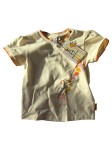Vorschaubild 2 von T-Shirt Kinder Beige Gr. 80 Baumwolle Tiermotive Charmant Kurzarm Alltag