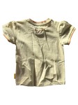 Vorschaubild 3 von T-Shirt Kinder Beige Gr. 80 Baumwolle Tiermotive Charmant Kurzarm Alltag