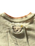 Vorschaubild 5 von T-Shirt Kinder Beige Gr. 80 Baumwolle Tiermotive Charmant Kurzarm Alltag