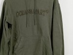 Vorschaubild 4 von Kapuzenpullover Damen Grün Gr. 36/S Baumwolle Polyester Uni Casual