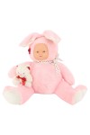 Vorschaubild 1 von Puppenkleidung Rosa Hasen-Overall Plüsch Kostüm Kawaii Vintage
