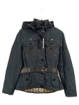 Vorschaubild 1 von Sweatjacke Damen Grau Kapuze Baumwolle Outdoor Gr. S