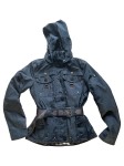 Vorschaubild 8 von Sweatjacke Damen Grau Kapuze Baumwolle Outdoor Gr. S