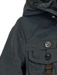 Vorschaubild 3 von Sweatjacke Damen Grau Kapuze Baumwolle Outdoor Gr. S