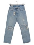 Vorschaubild 1 von 501 '90s Jeans Hose Damen Destroyed Ripped Blau W27 L30