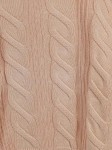 Vorschaubild 5 von Damen Pullover Strickpullover Zopfmuster Gr. 40 L Rosa Baumwolle Modal