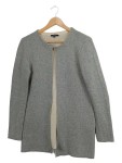 Vorschaubild 1 von Damen Strickjacke Gr. 38/M Grau Meliert Cardigan Jacke