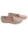 Vorschaubild 1 von Damen Slipper Canvas Loafer Rosa Gr. 38,5 Slip-On Schuhe