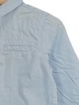 Vorschaubild 4 von Baby Body Hemdbody Langarm Gr. 86 Blau Gepunktet Baumwolle Hemd Strampler