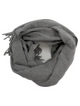 Vorschaubild 1 von Schal Virgin Wool 182x67cm Italien Grau Schurwolle Meliert Alltag