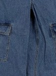 Vorschaubild 4 von Cargohose Kinder Blau Gr. 122 Baumwolle Casual Alltag