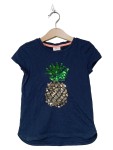 Vorschaubild 1 von T-Shirt Kinder Gr. 110 Blau Baumwolle Tiermotive Casual Kurzarm