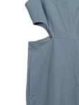 Vorschaubild 3 von Damen Abendkleid Midikleid Cut-Outs Elegant Party Blau Gr. S