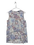 Vorschaubild 1 von Bluse Damen Ärmellos Paisley Viskose Sommer Freizeit Gr. 38 M
