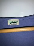 Vorschaubild 6 von Wickelkleid Damen Baumwolle Freizeitkleid Blau Gr. 38 M