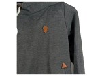 Vorschaubild 4 von Kapuzenpullover Hoodie Damen Gr. M Grau Meliert Casual Baumwolle