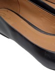Vorschaubild 3 von Damen Leder Pumps Schwarz Gr. 38 Business Klassisch Flach Bequem