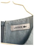 Vorschaubild 5 von Damen Schlauchkleid Blusenkleid Gestreift Baumwolle Blau Gr. 40 L