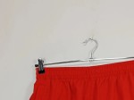 Vorschaubild 3 von Sportshorts Herren Rot Gr. 50/M Polyester Logo-Print Sportlich 38 cm
