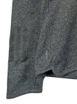 Vorschaubild 2 von Kapuzenpullover Herren Gr. 50/L Grau Polyester Meliert Sportlich Langarm