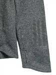 Vorschaubild 3 von Kapuzenpullover Herren Gr. 50/L Grau Polyester Meliert Sportlich Langarm