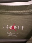 Vorschaubild 5 von T-Shirt Herren Gr. 44/XS Oliv Baumwolle Logo-Print Streetwear Kurzarm