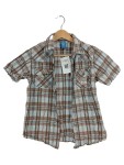 Vorschaubild 1 von Freizeithemd Kinder Gr. 140 Mehrfarbig Baumwolle Kariert Casual Kurzarm 44 cm