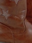 Vorschaubild 3 von Mädchen Winterstiefel Gr. 37 Braun Fell Sterne Glitzer Stiefel