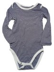 Vorschaubild 1 von TCM Baby Body Langarm Gr. 86 Gestreift Blau Baumwolle Kinder