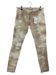 Vorschaubild 1 von Jeans Slim Fit Damen Gr. W31/40/L Beige Baumwolle Abstrakt Casual Knopf