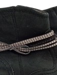 Vorschaubild 2 von Tamaris Damen Leder Stiefeletten Schwarz Gr. 37 Ankle Boots Absatz